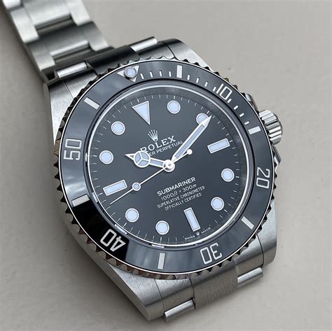 rolex submariner platine|rolex submariner 124060 price.